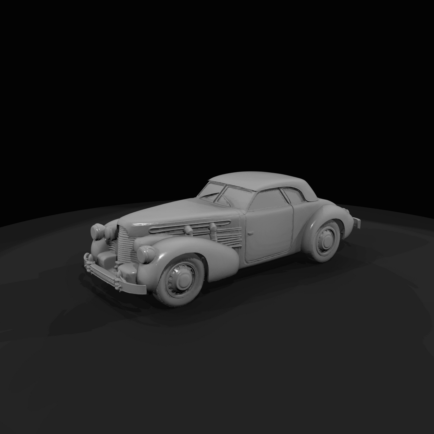 1937 Cord Model 812 Supercharged (estimated)