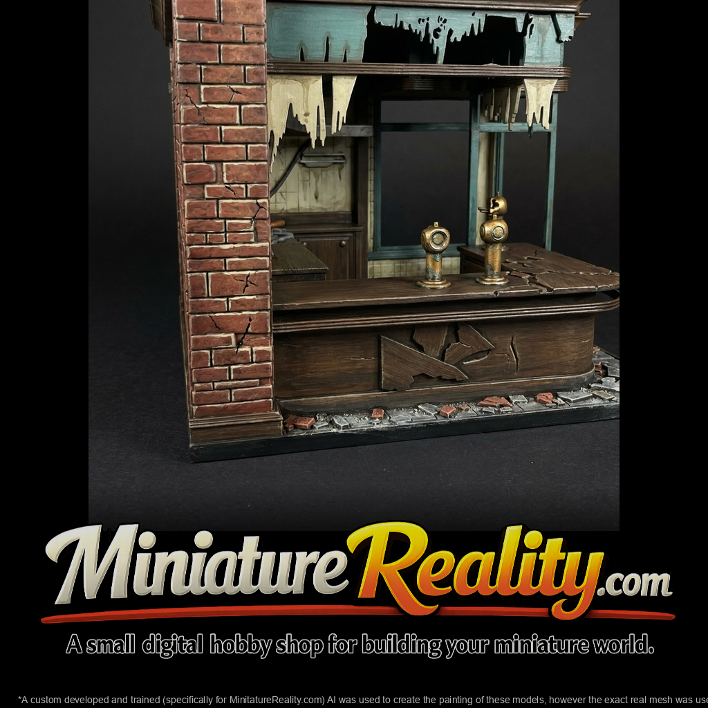 Midcentury American Storefront Prop