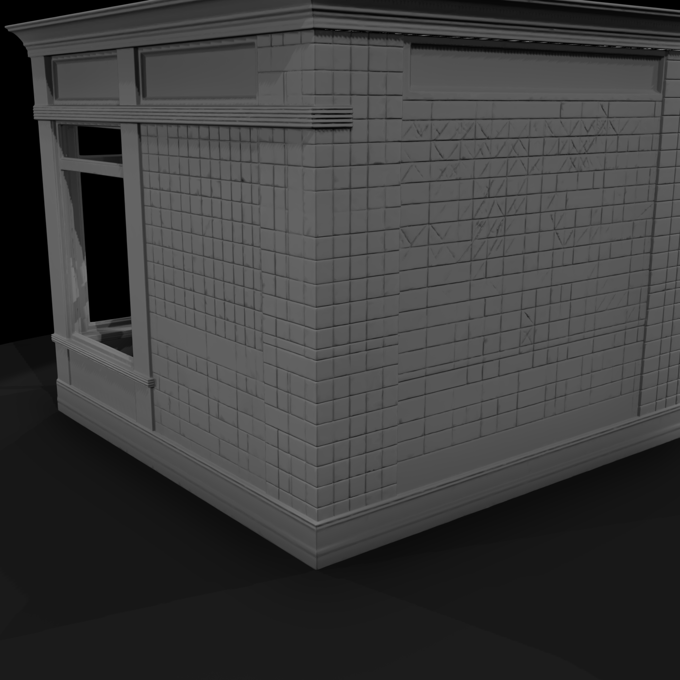 Midcentury American Storefront Prop