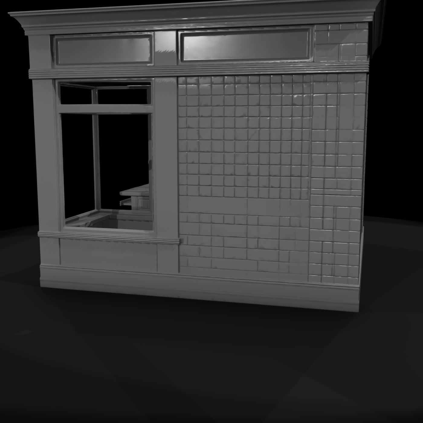Midcentury American Storefront Prop