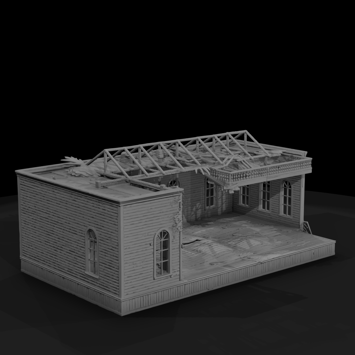 Midcentury American Background Prop