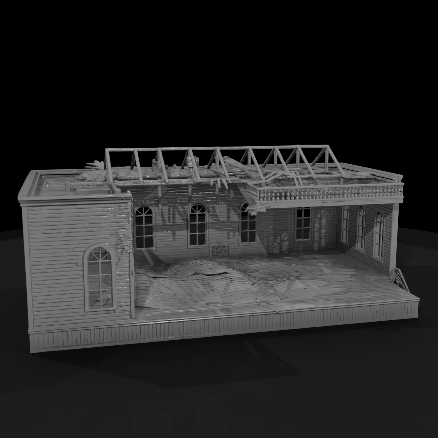 Midcentury American Background Prop