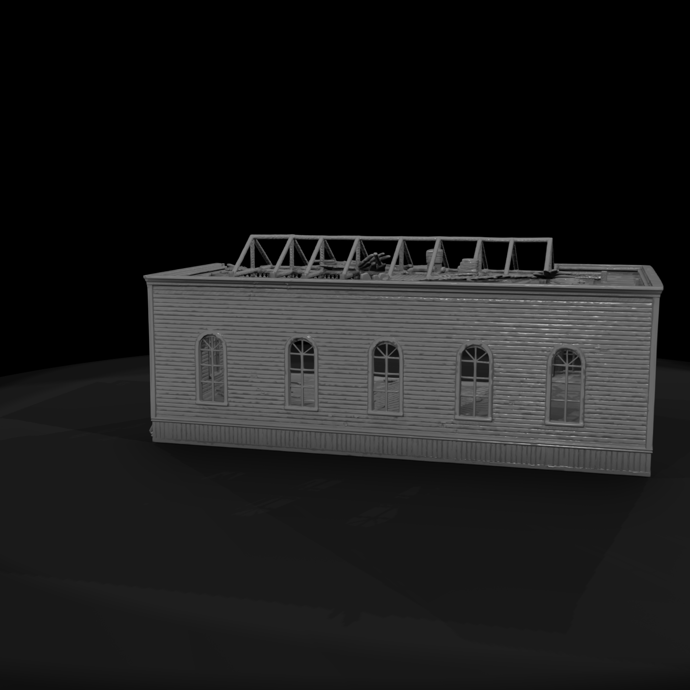 Midcentury American Background Prop