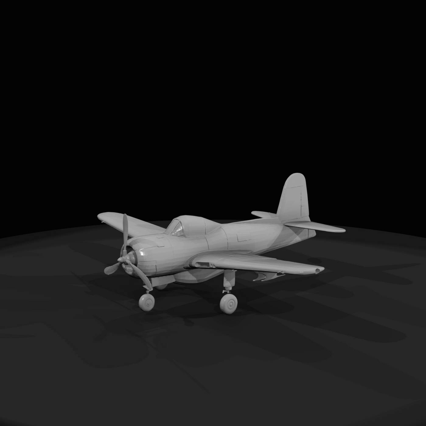 1945 Ryan FR Fireball composite fighter aircraft (1940s) — WWII-era, mixed piston and jet propulsion