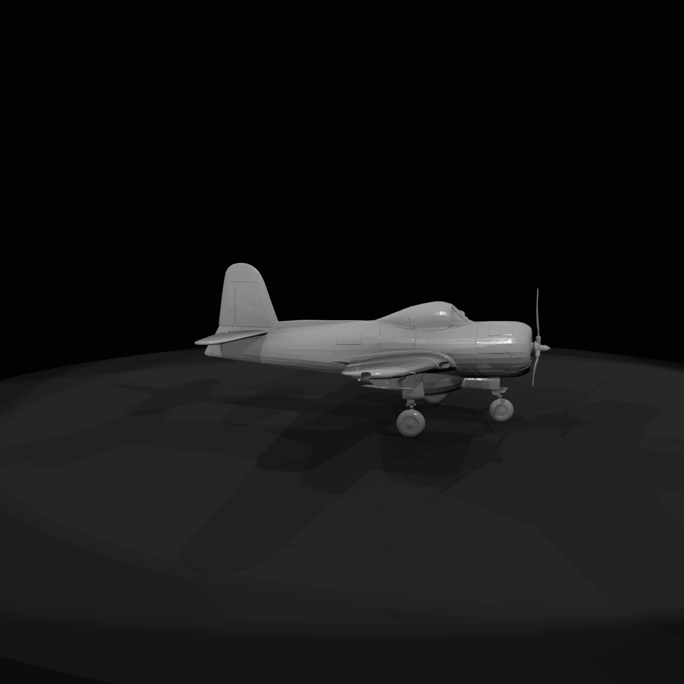 1945 Ryan FR Fireball composite fighter aircraft (1940s) — WWII-era, mixed piston and jet propulsion
