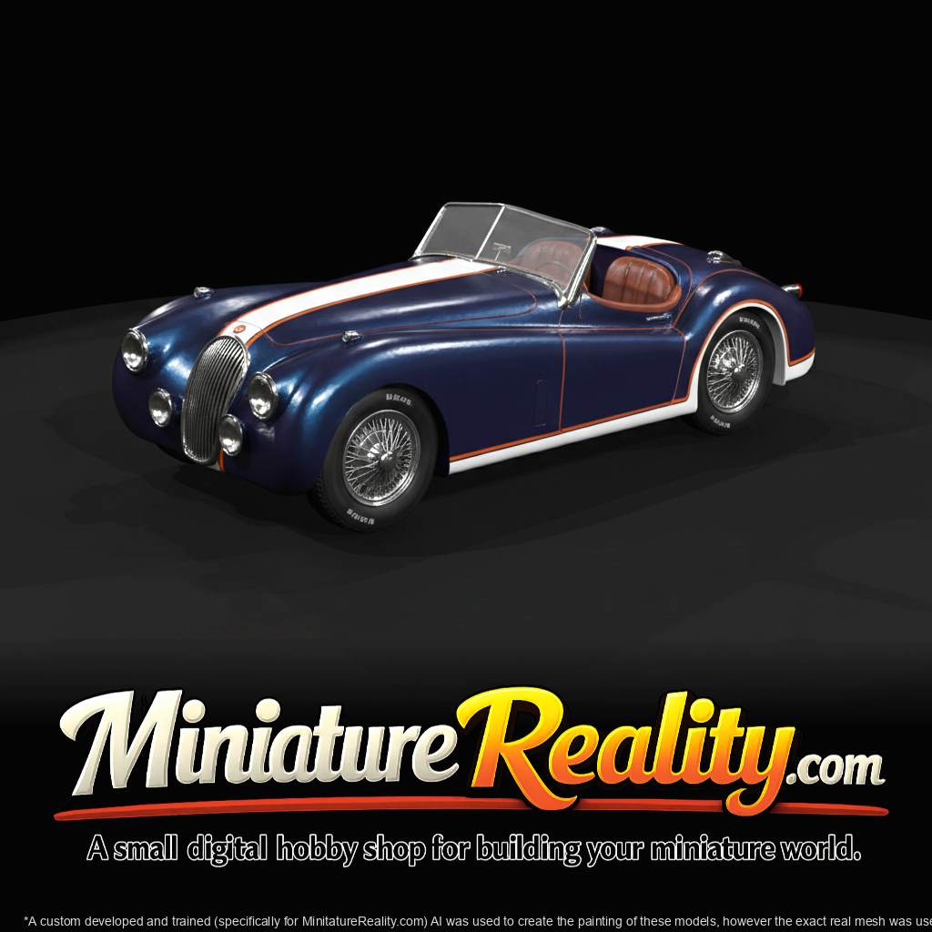 classic convertible roadster (two-seat sports car)