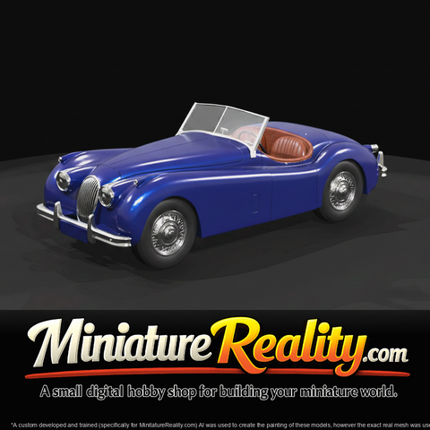 1948 Jaguar XK120 roadster (1940s–1950s) — British sports car, post-war performance icon