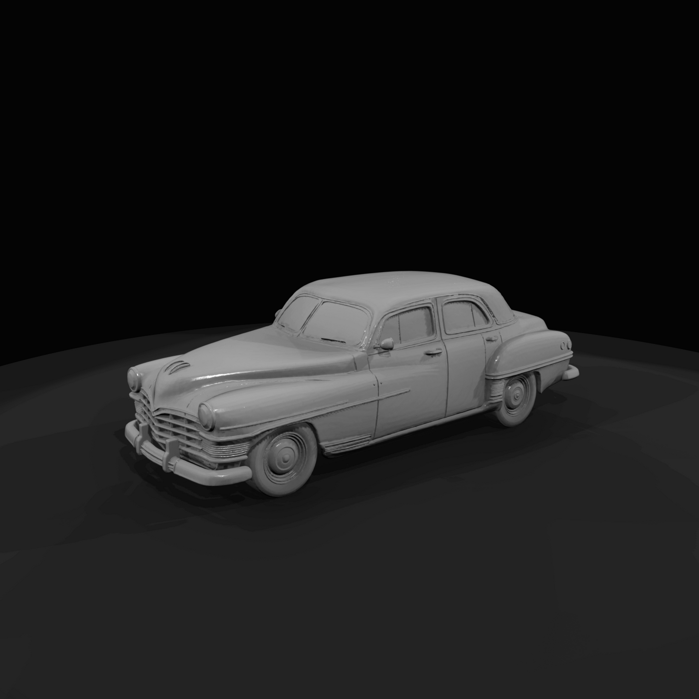1950 Chrysler New Yorker sedan (1950s) — full-size American luxury, Hemi era