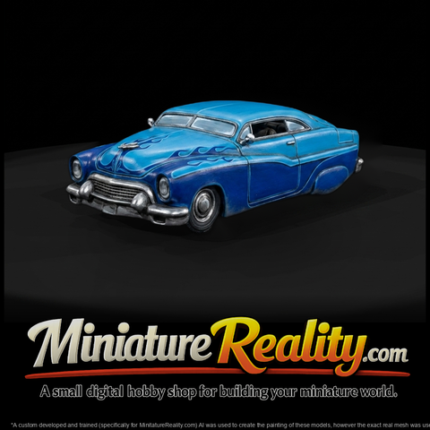 1950s Classic Coupe — 3D Printable Car