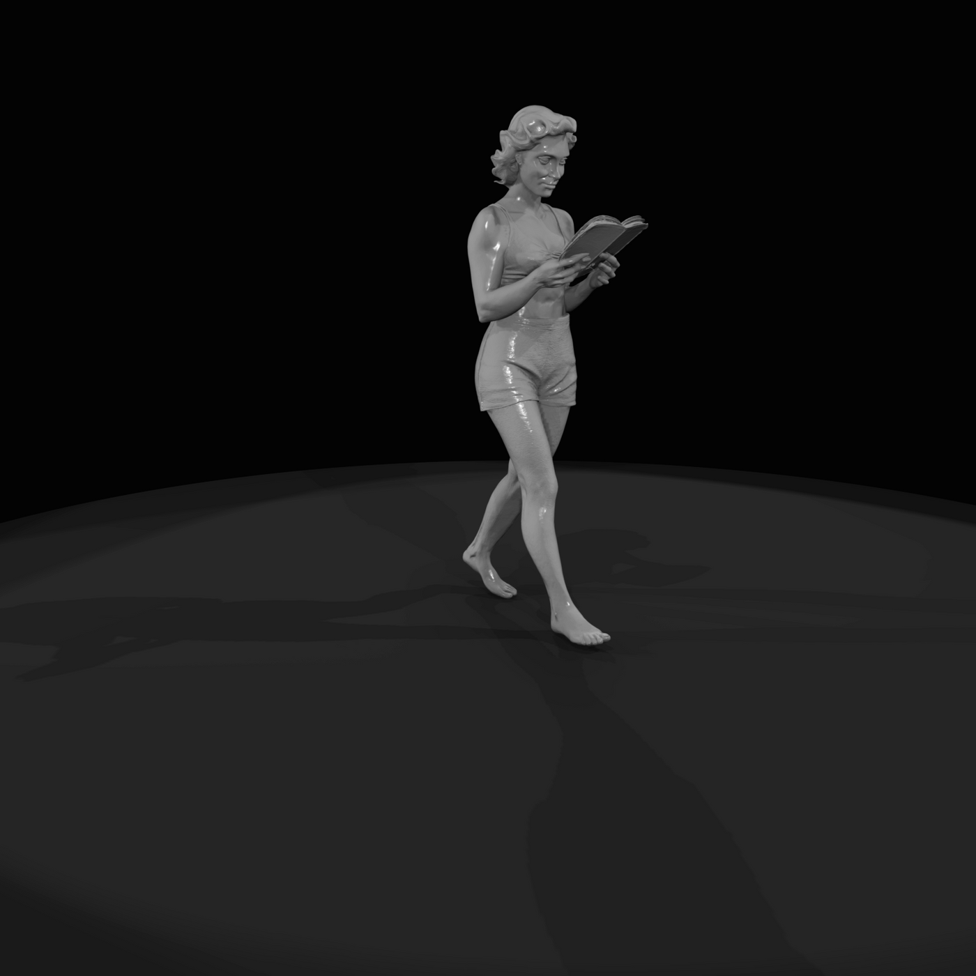 Beach Figure (1950s) — Woman Reading
