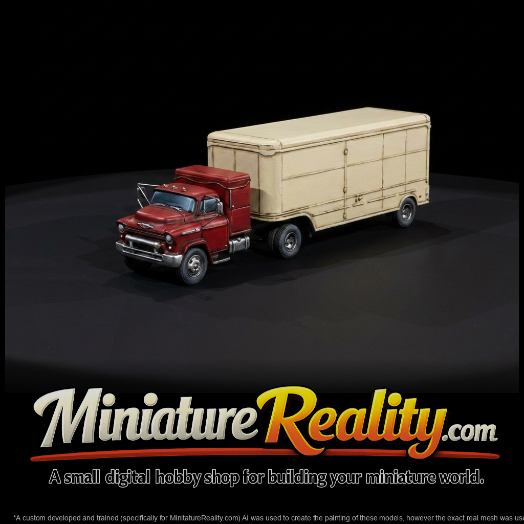 1950s Chevrolet Cab Over Box Truck