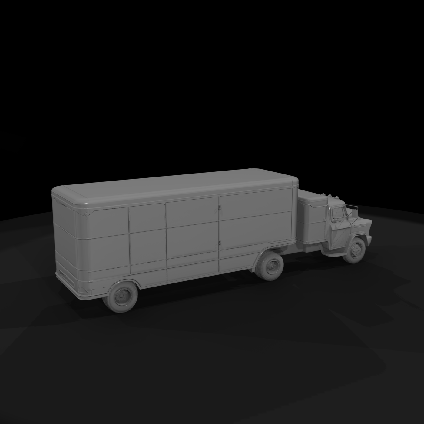 1950s Chevrolet Cab Over Box Truck