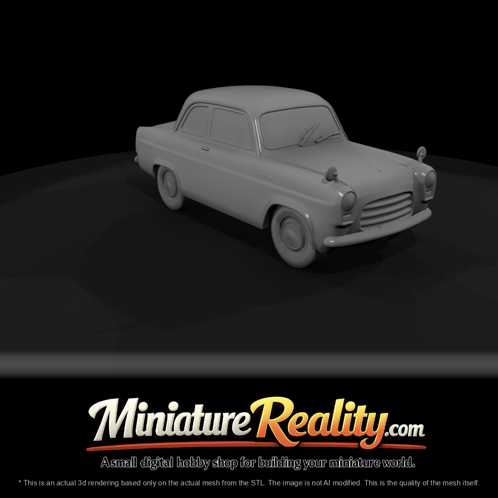 1953 Ford Crestliner hardtop (1950s) — American post-war sedan, teal paint, chrome trim