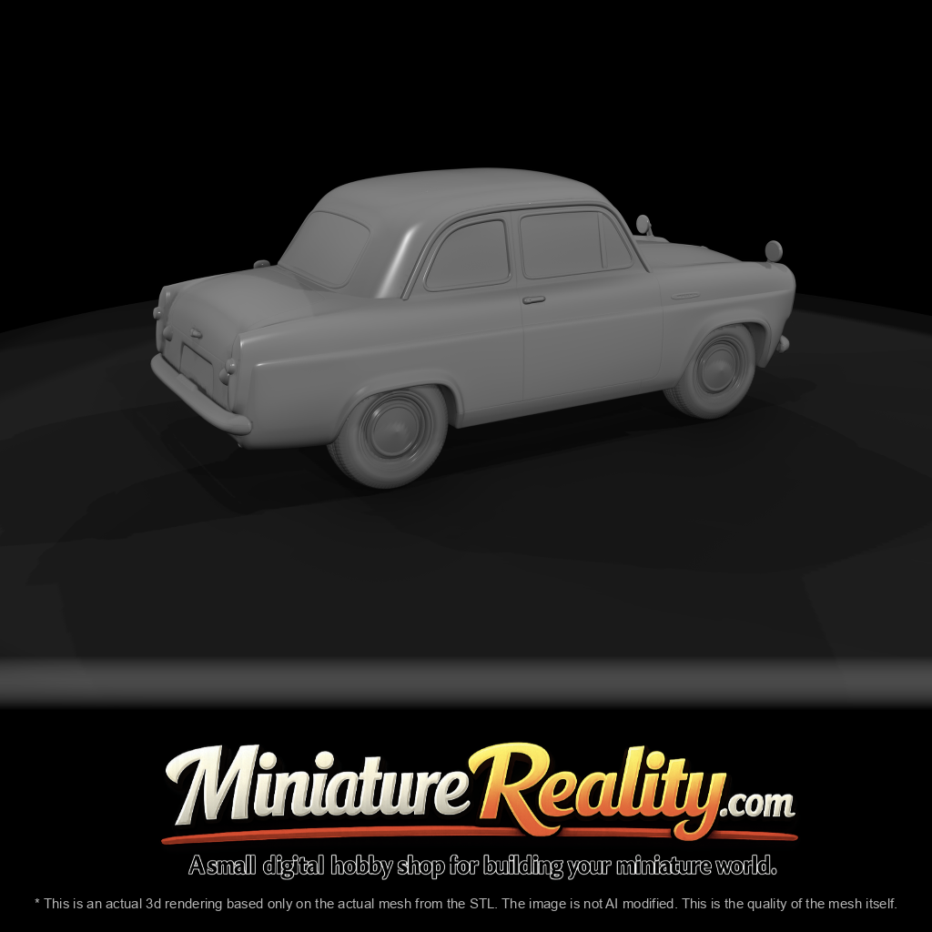 1953 Ford Crestliner hardtop (1950s) — American post-war sedan, teal paint, chrome trim