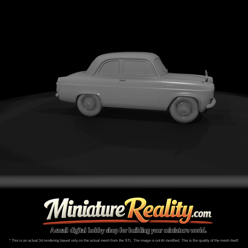 1953 Ford Crestliner hardtop (1950s) — American post-war sedan, teal paint, chrome trim