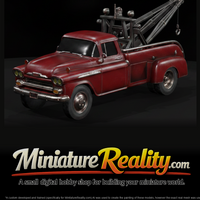 1954 Apache Wrecker miniature, three-quarter view — thumbnail 6