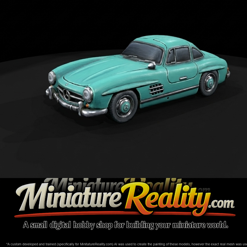 1954 Mercedes-Benz 300SL Gullwing coupe (1950s) — iconic gullwing doors, racing heritage