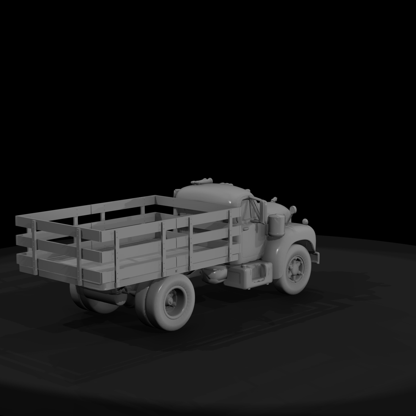1955 Mack Stake-Side Truck