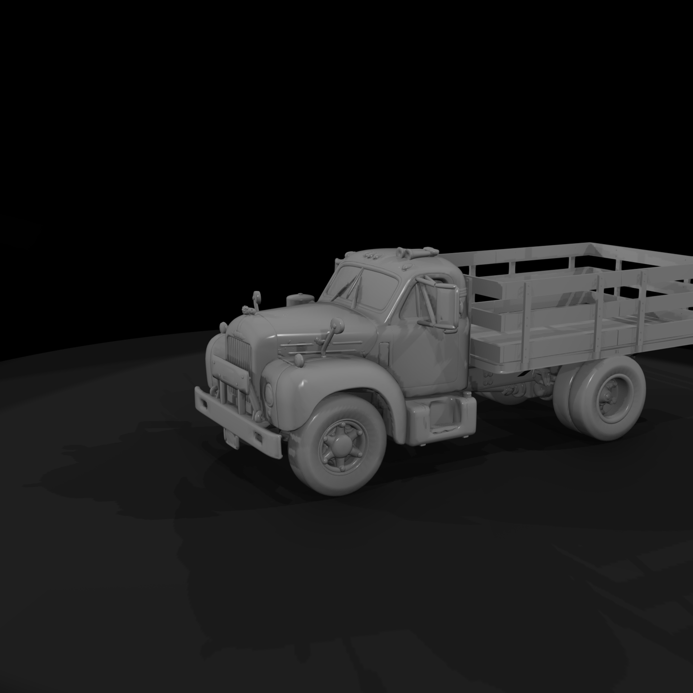 1955 Mack Stake-Side Truck