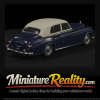 1955 Rolls-Royce Silver Cloud miniature, three-quarter view — thumbnail 6