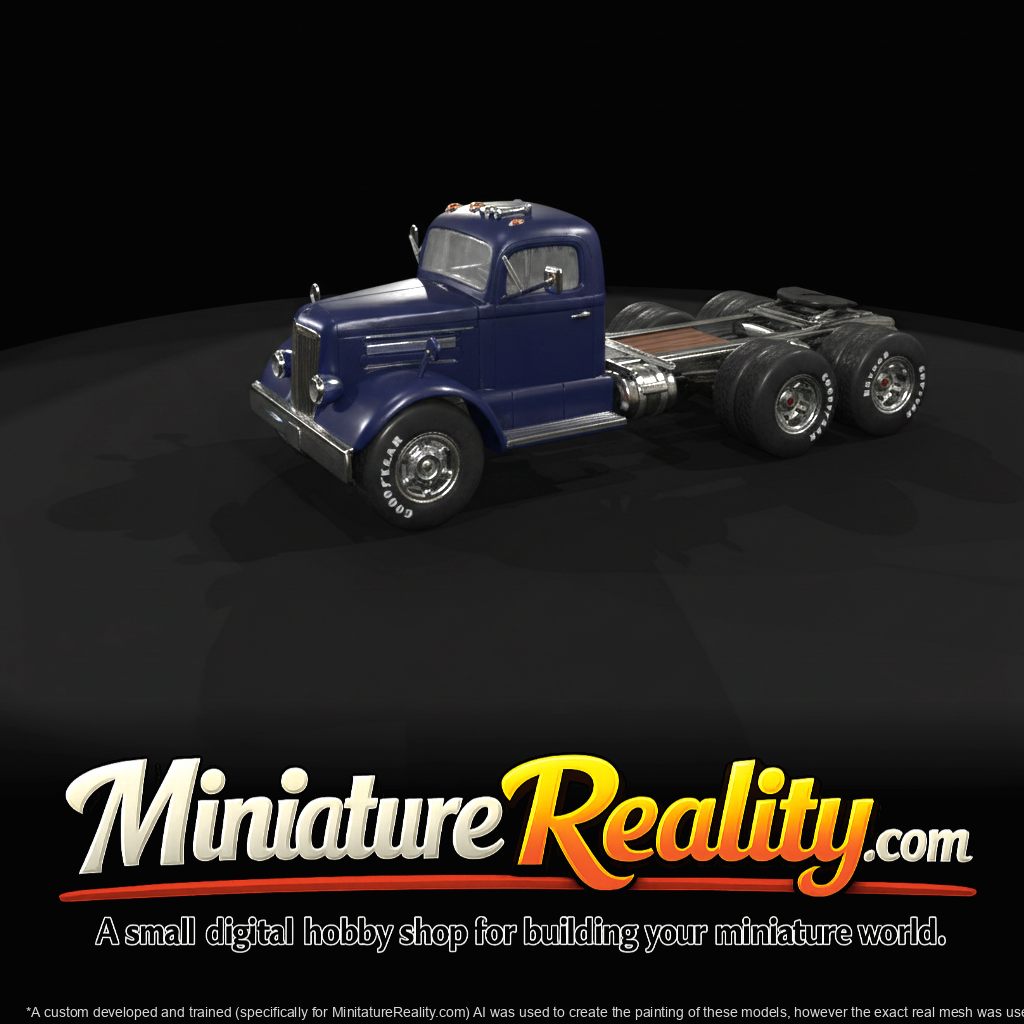 1955 White tandem axle semiv2
