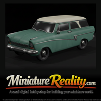 1957 Ford Taunus P2 17M Kombi miniature, three-quarter view — thumbnail 3