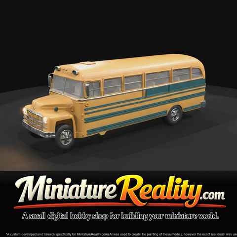1957 Blue Bird School Bus (estimated)