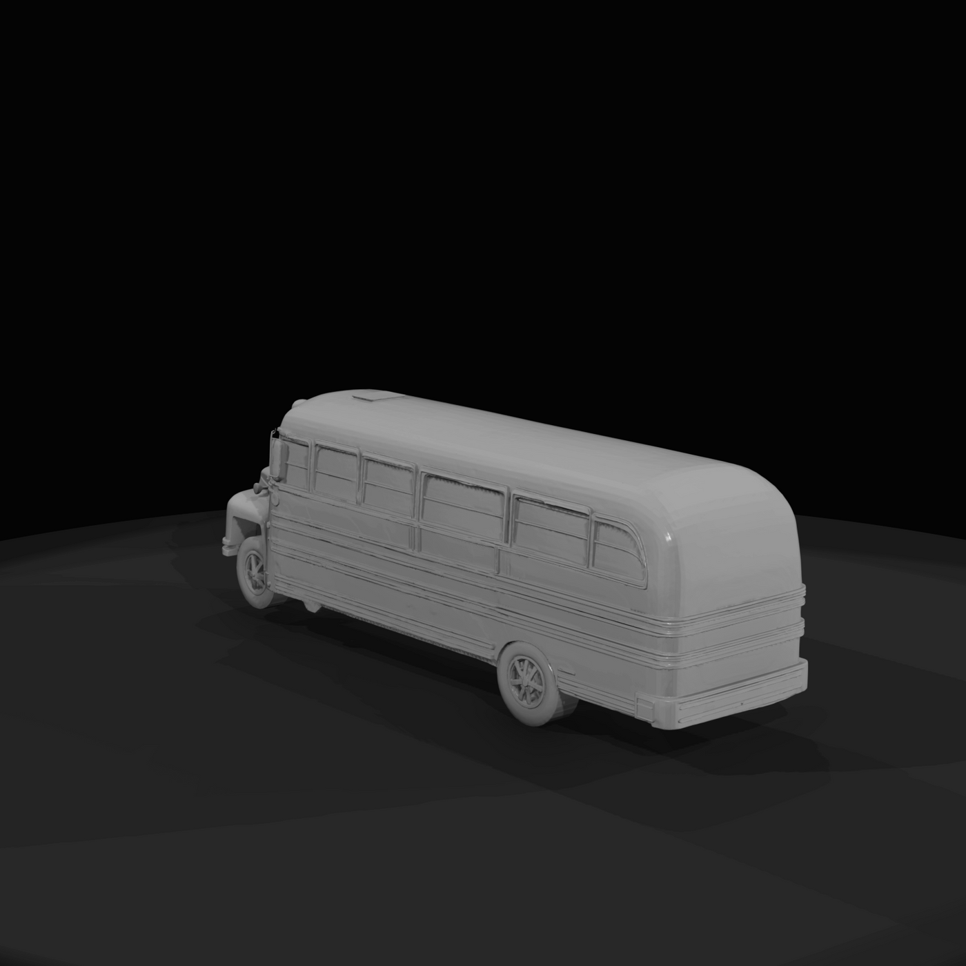 1957 Blue Bird School Bus (estimated)