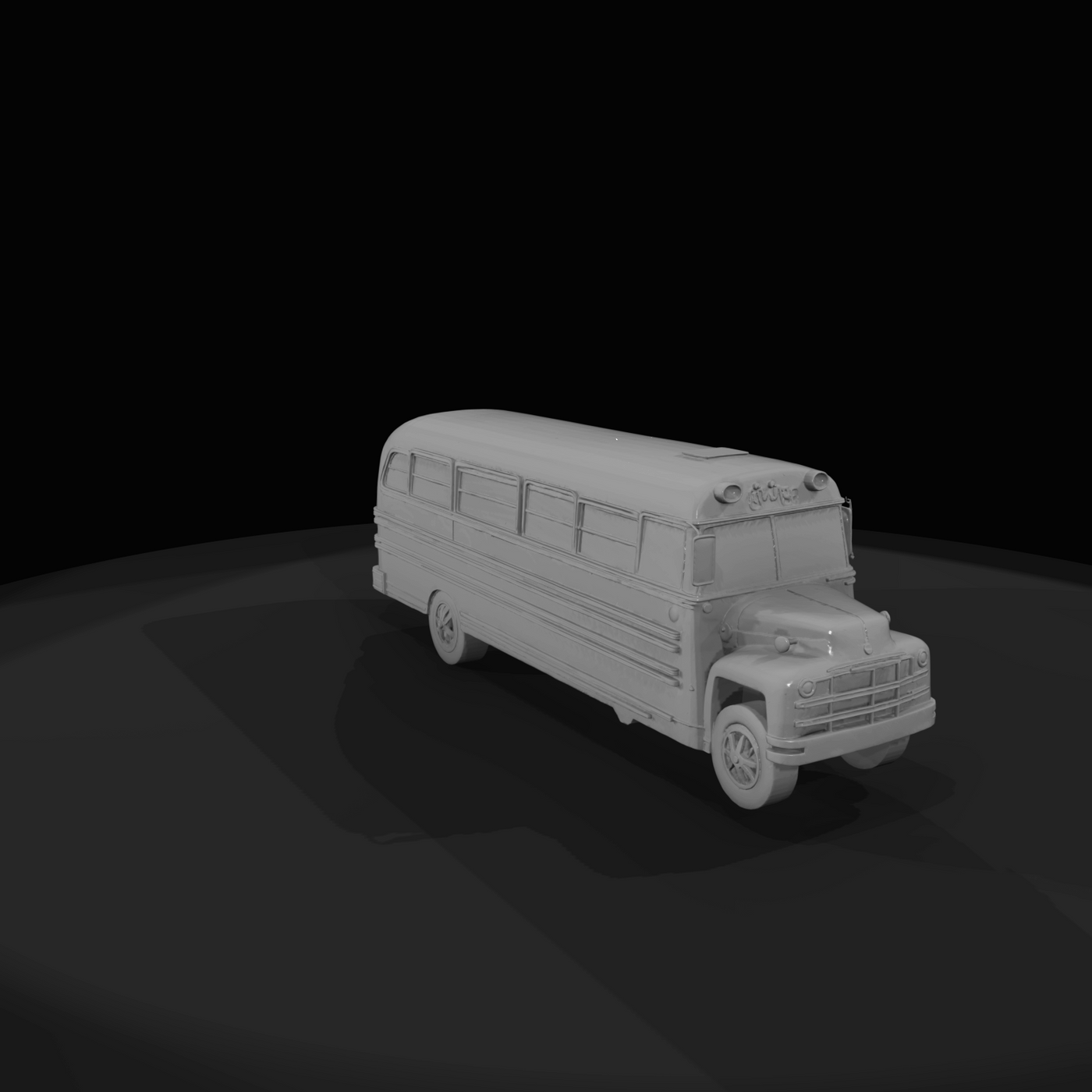 1957 Blue Bird School Bus (estimated)