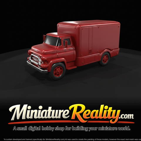 1957 GMC beverage truck