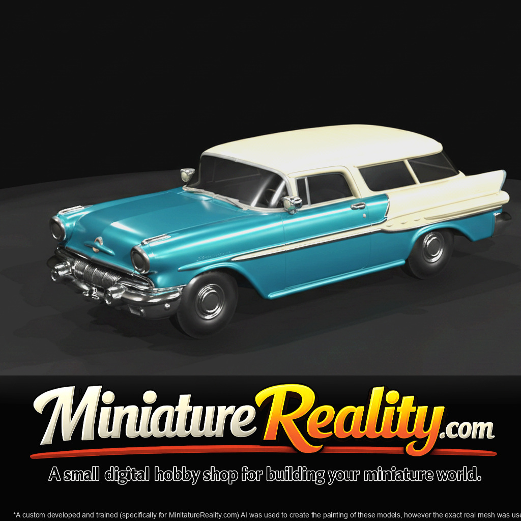 1957 Pontiac* Star 2 door Wagon (1950s)