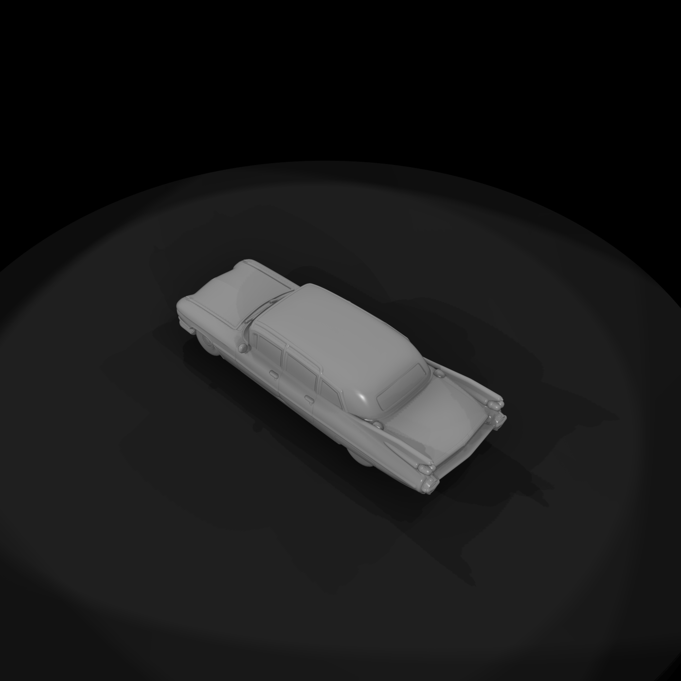 1959 Cadillac Fleetwood — 3D‑Printable Scale Model