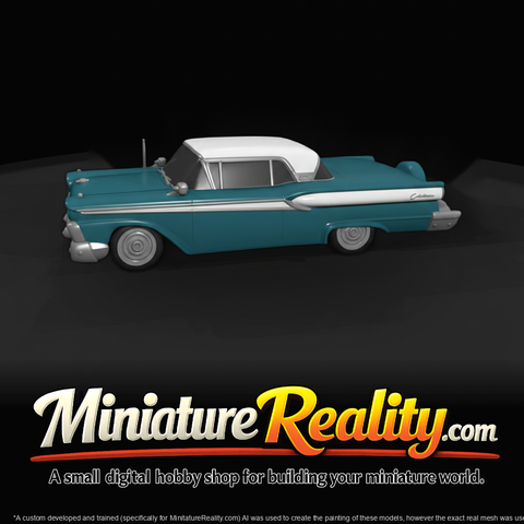 1959 Ford Skyliner - Classic Convertible Scale Model