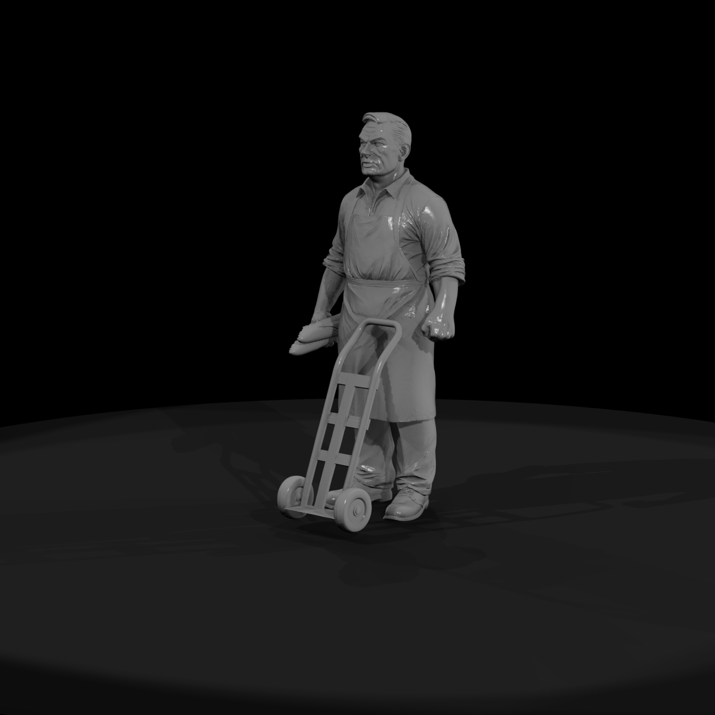 1960s DELIVERY PEOPLE Bread delivery driver