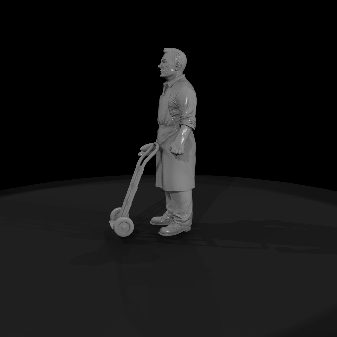 1960s DELIVERY PEOPLE Bread delivery driver