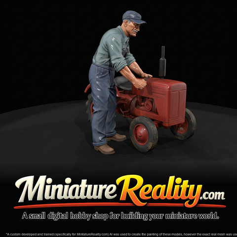1960s FARM PEOPLE Farm mechanic