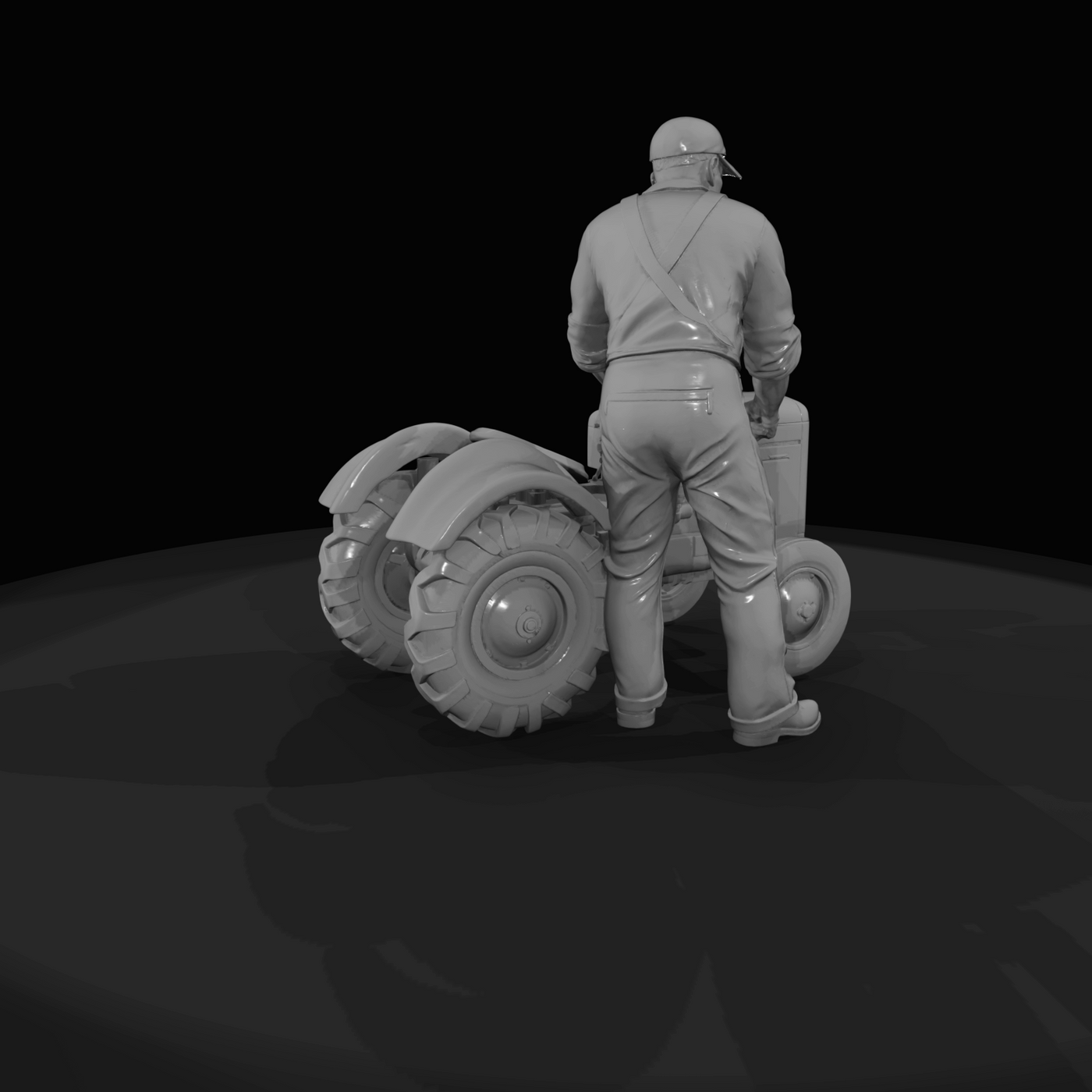 1960's Farm People Farm Mechanic (1960s)