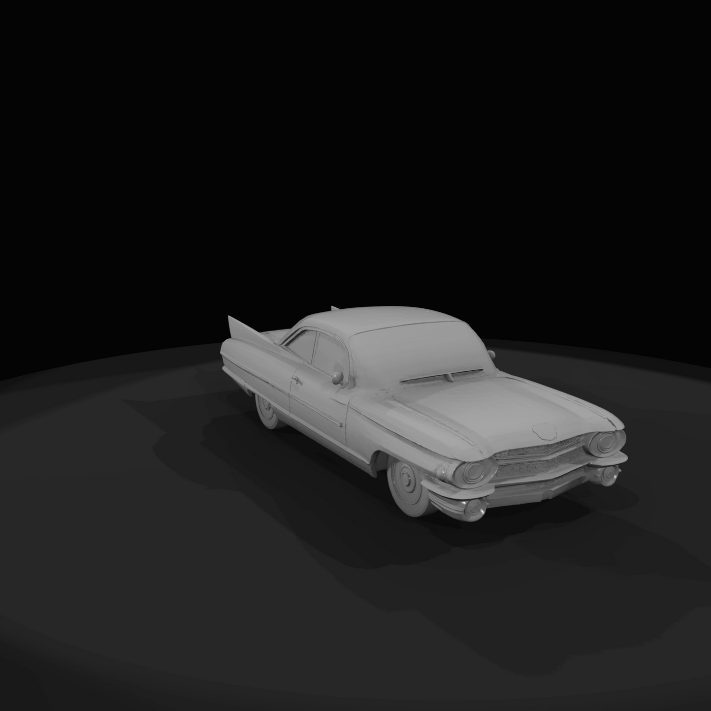 1961 Cadillac Coupe de Ville (1960s) — iconic tailfin hardtop, American luxury full-size
