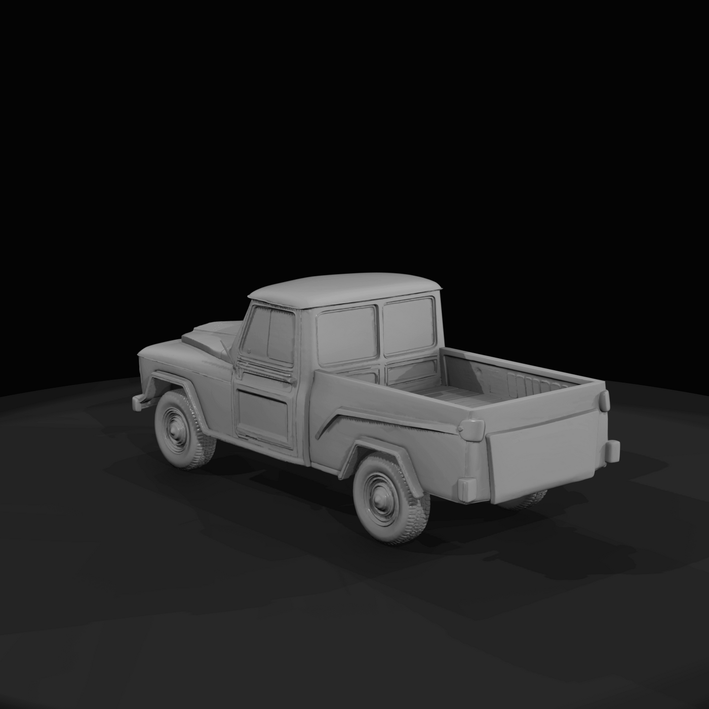 1967 Willys / Jeep forward-control pickup truck (1960s) — utility, rural and military use