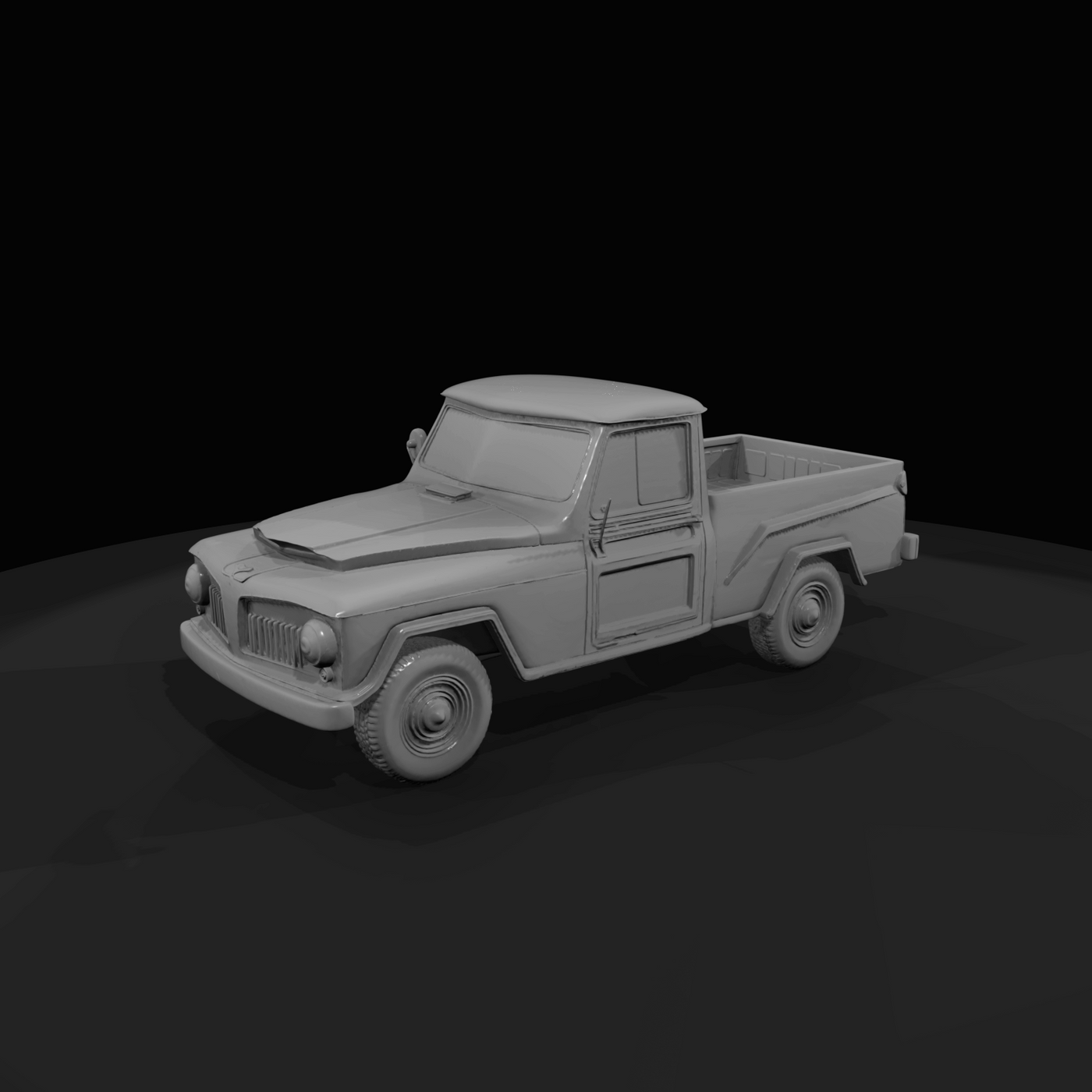 1967 Willys / Jeep forward-control pickup truck (1960s) — utility, rural and military use