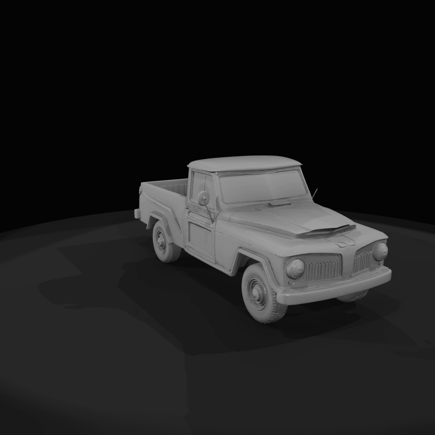 1967 Willys / Jeep forward-control pickup truck (1960s) — utility, rural and military use
