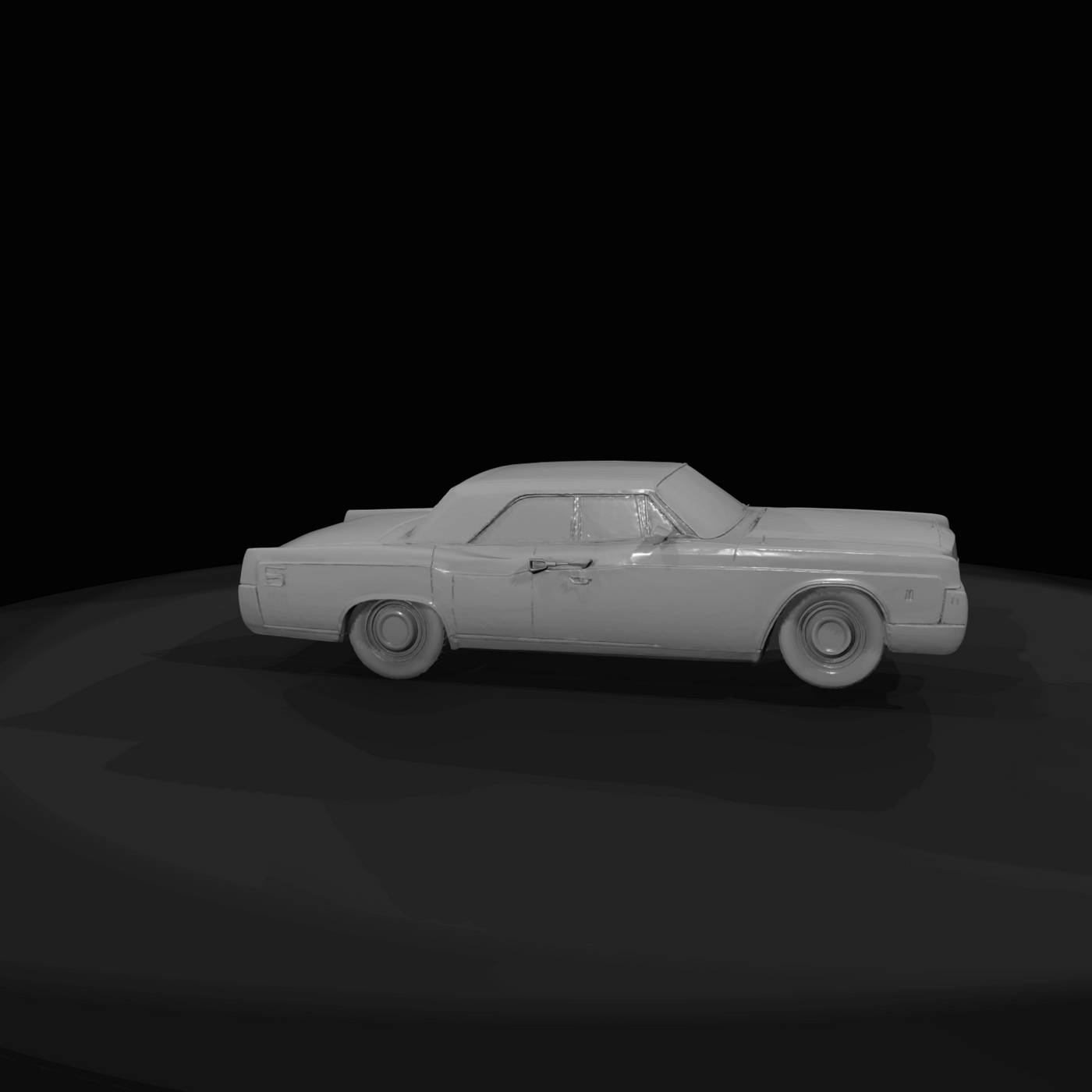 1968 Lincoln Continental convertible (1960s) — American prestige open-top, formal styling