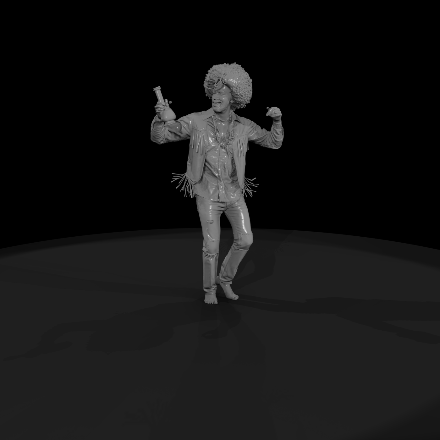1970s hippies hippydancingbong