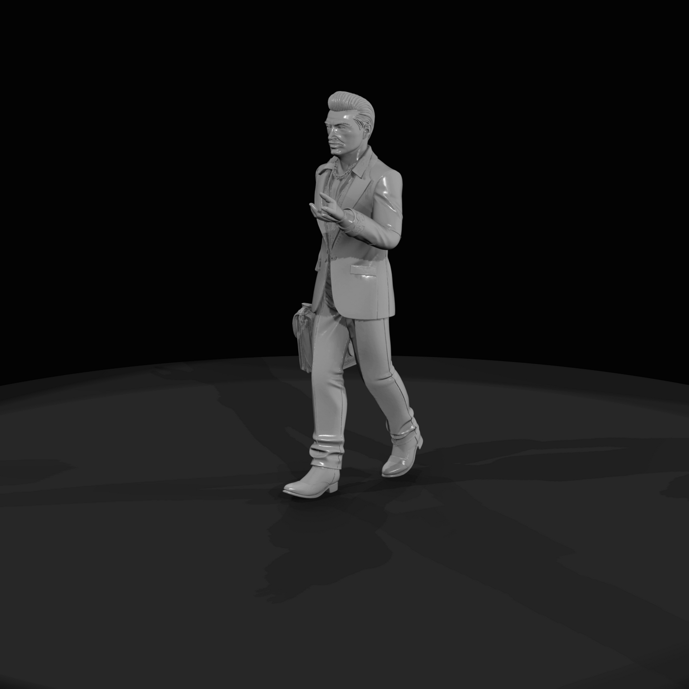 1970s Urban Character Figure (1970s) — Carlos