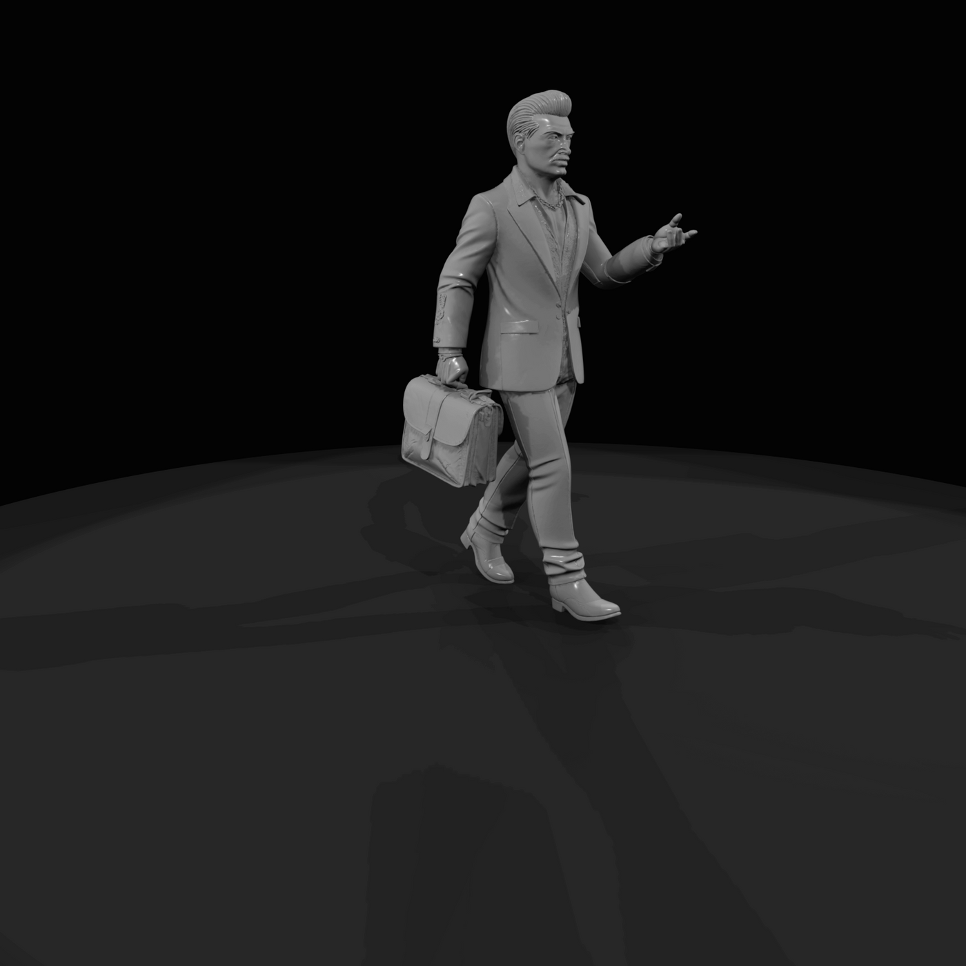 1970s Urban Character Figure (1970s) — Carlos