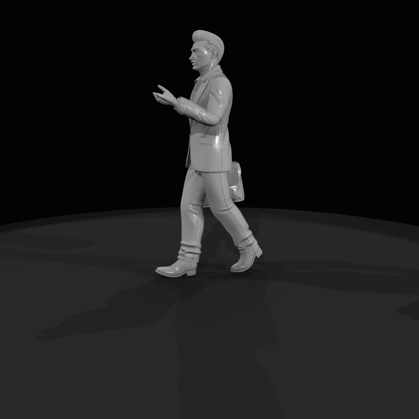 1970s Urban Character Figure (1970s) — Carlos