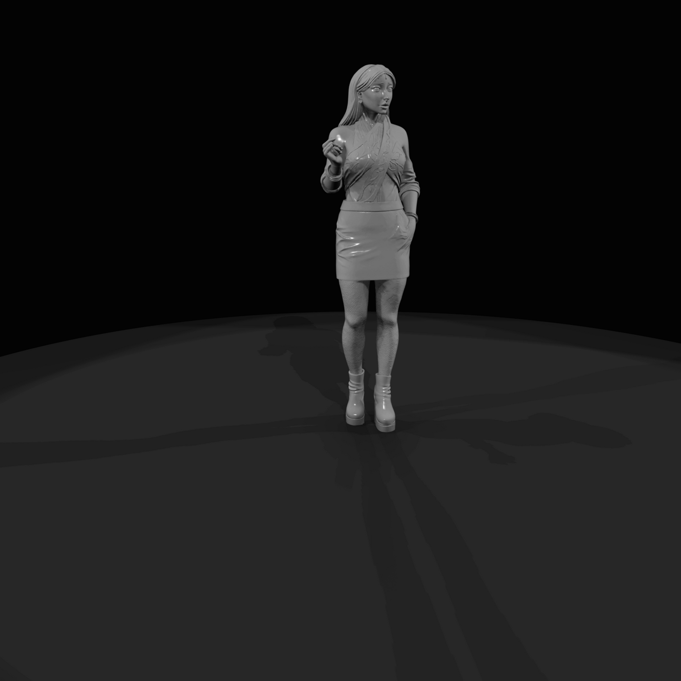 1970s Urban Character Figure (1970s) — Clarissa