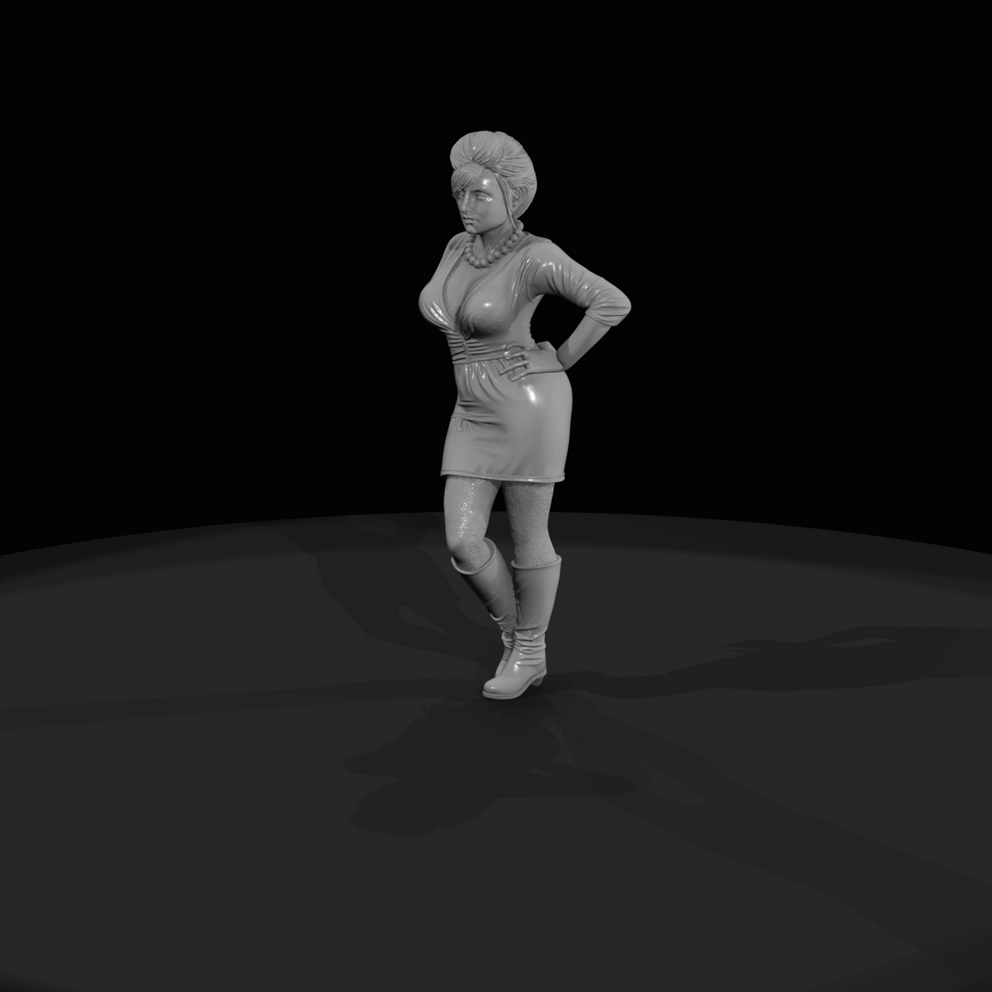 1970s Urban Character Figure (1970s) — Darlene
