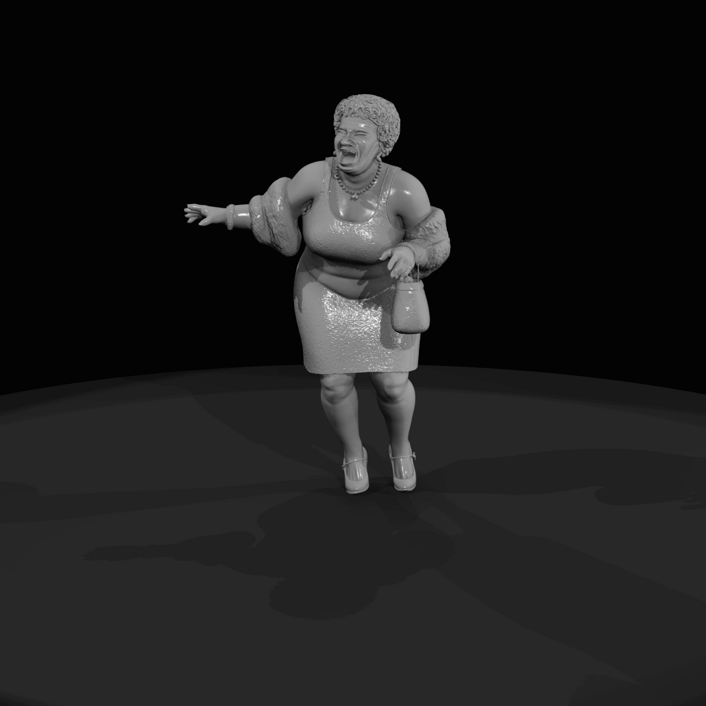 1970s Urban Character Figure (1970s) — Deborah