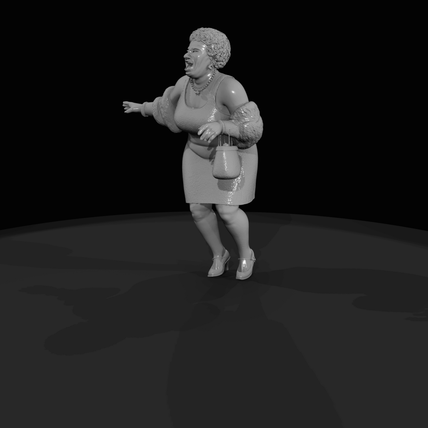 1970s Urban Character Figure (1970s) — Deborah